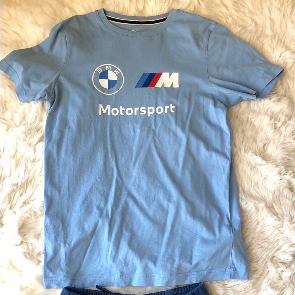 BMW Motorsport Set Shorts and T-shirt - Picture 10 of 13